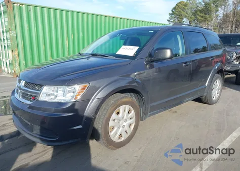 2018 Dodge Journey Se Awd z USA, uszkodzony, nr VIN 3C4PDDAG0JT219924